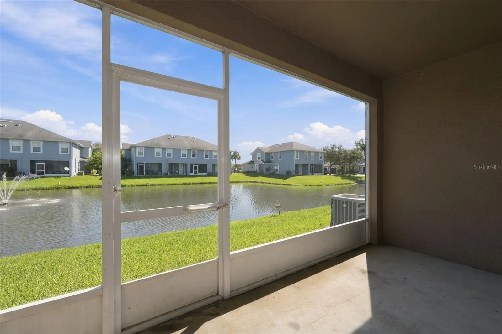 Screened-In Patio View