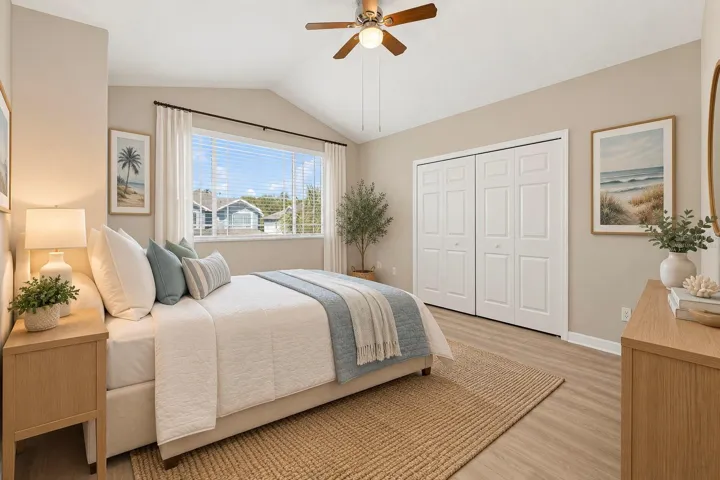 Virtually Staged 2nd Bedroom