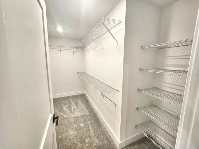 Primary walk-in closet
