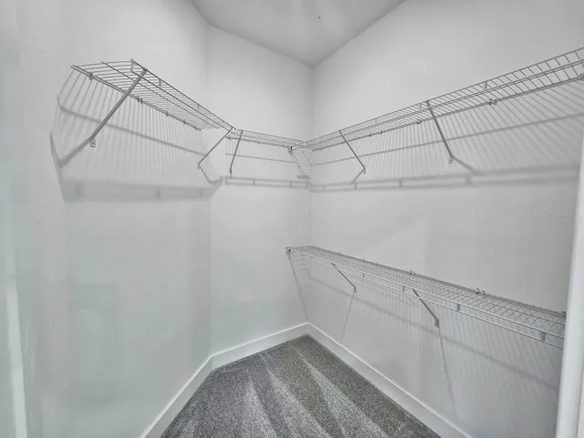 Primary walk-in closet