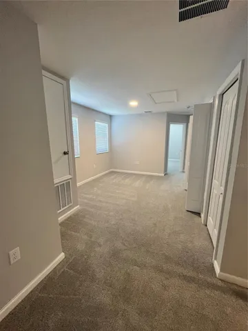 Upstairs living area
