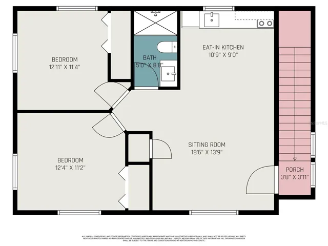 Upstairs Guest Apt.