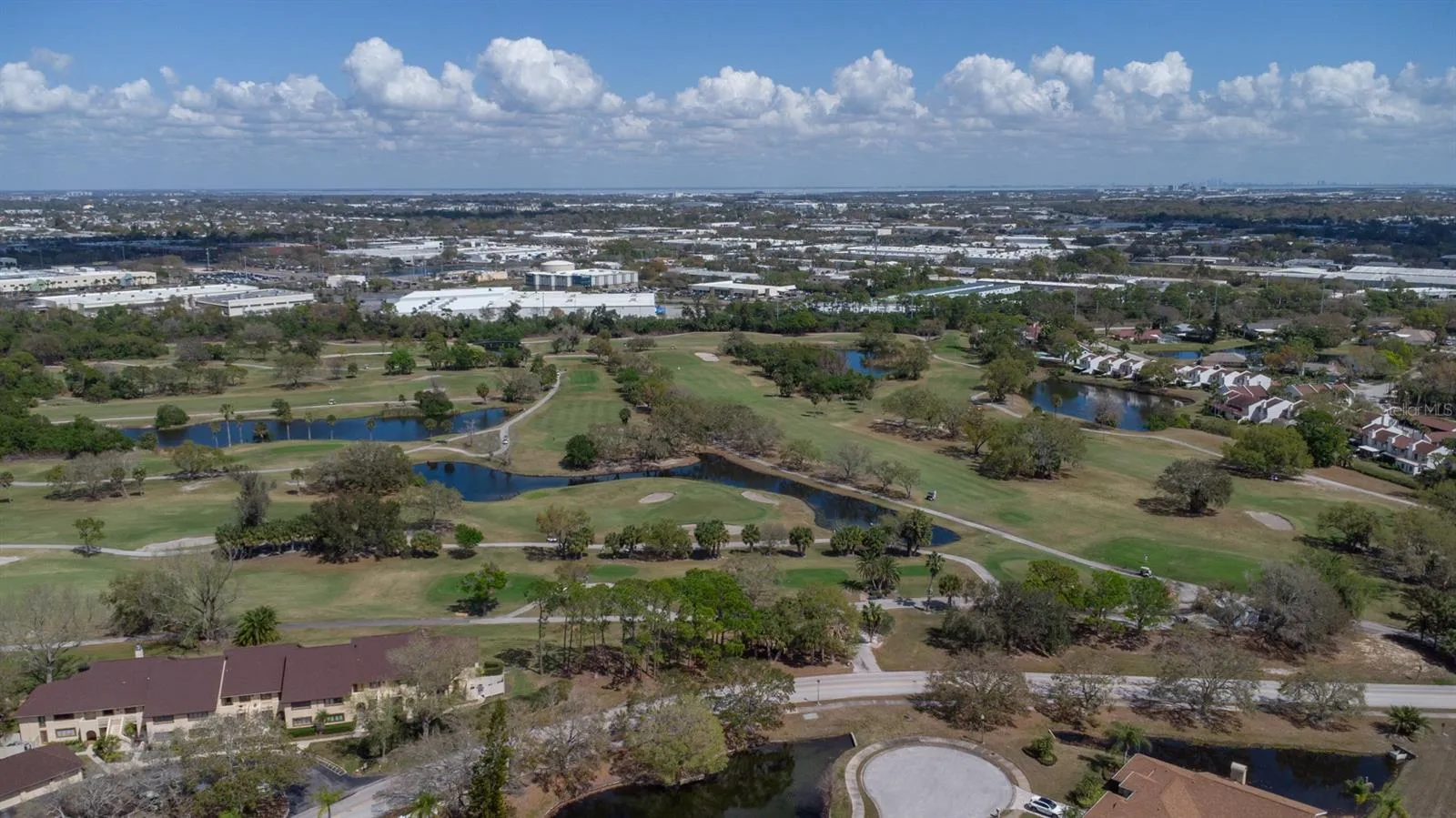 Aerial of Golf Course!