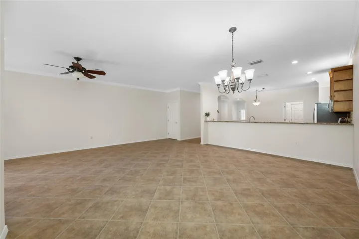 View From Corner of Dining Rm to Great Rm!