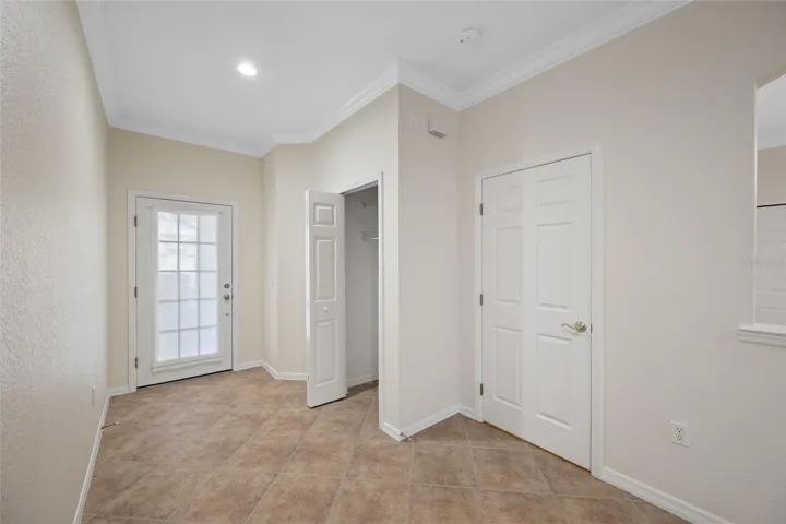Reverse View of Foyer & Coat Closet!
