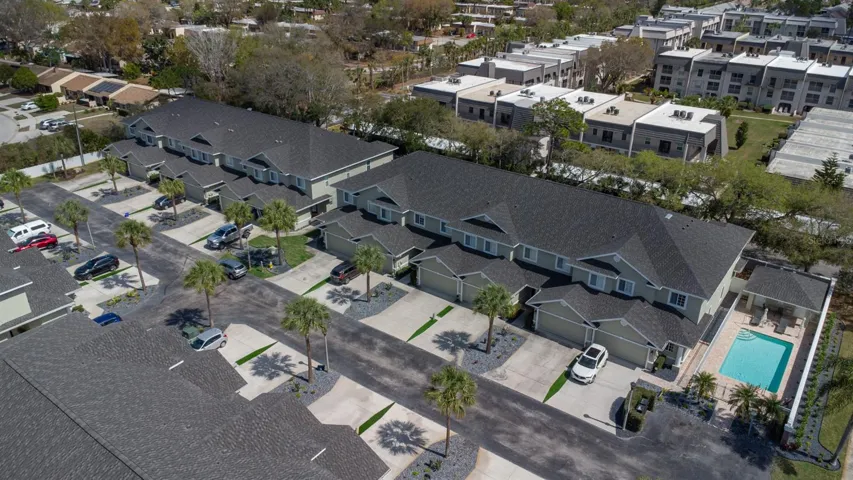 Aerial Showing New Roofs Installed in 2024!