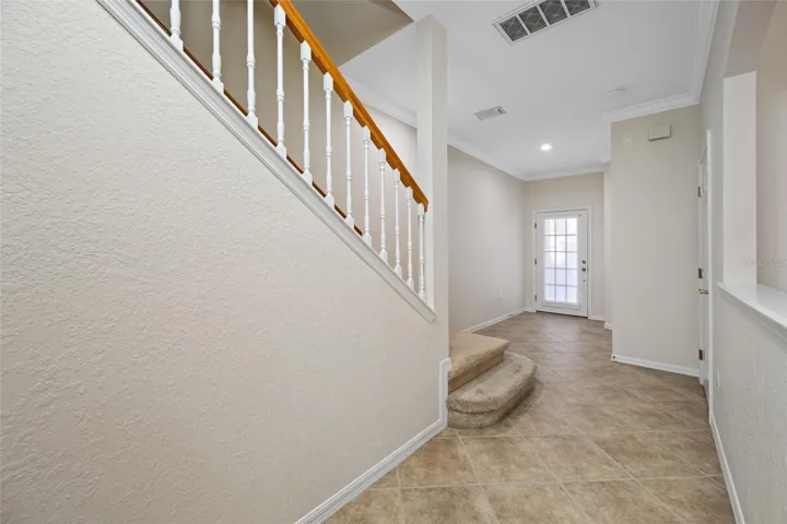 Hall to Foyer & Staircase!