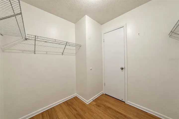 Primary walk-in closet