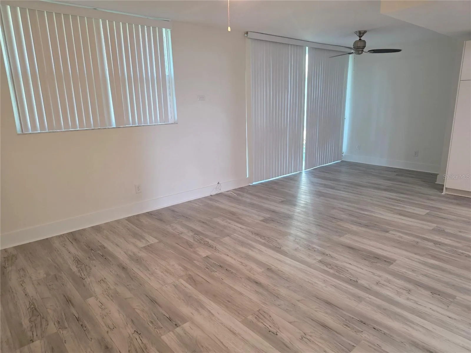 Great room and door to the rear