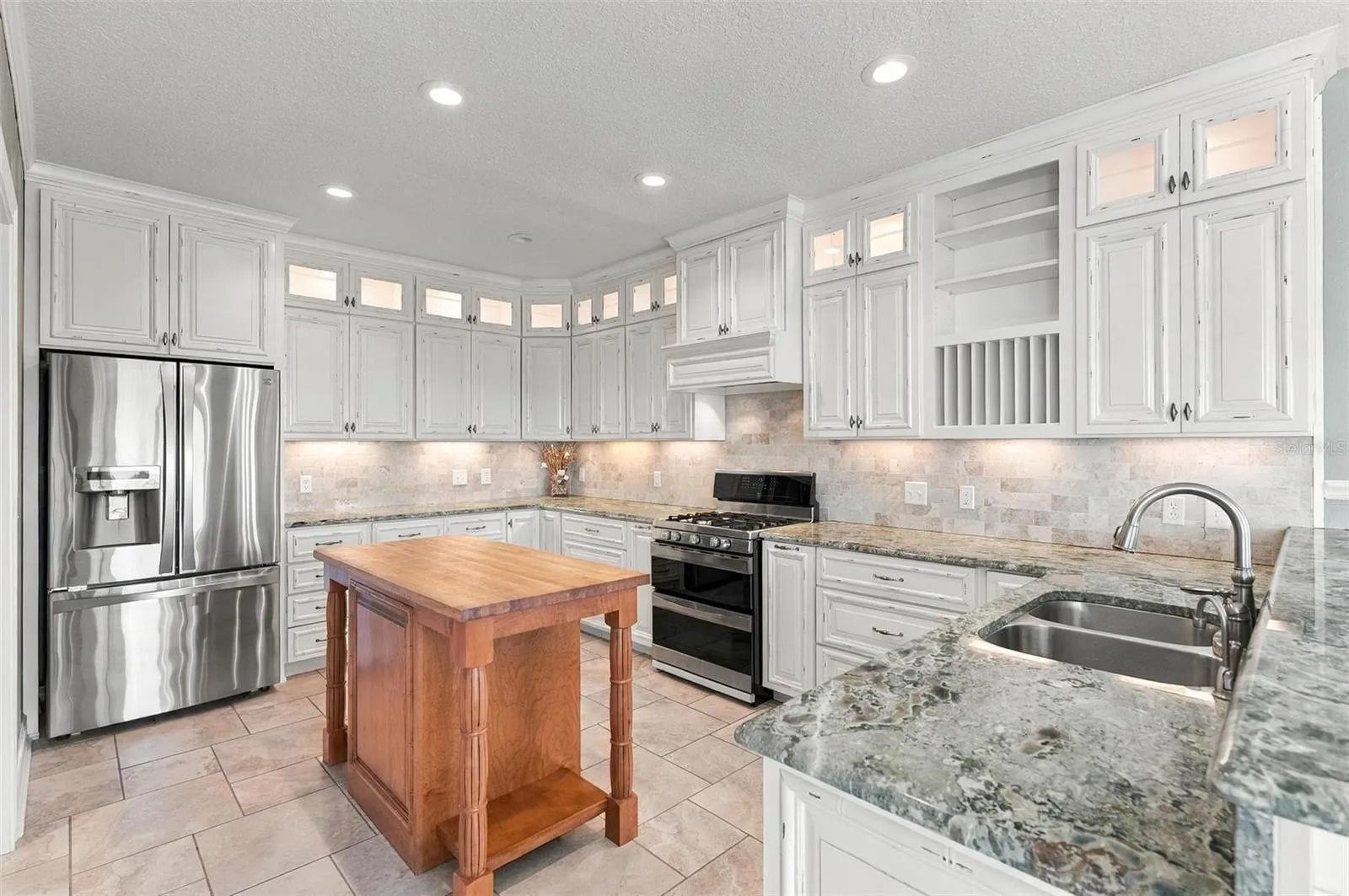lg butcher block island