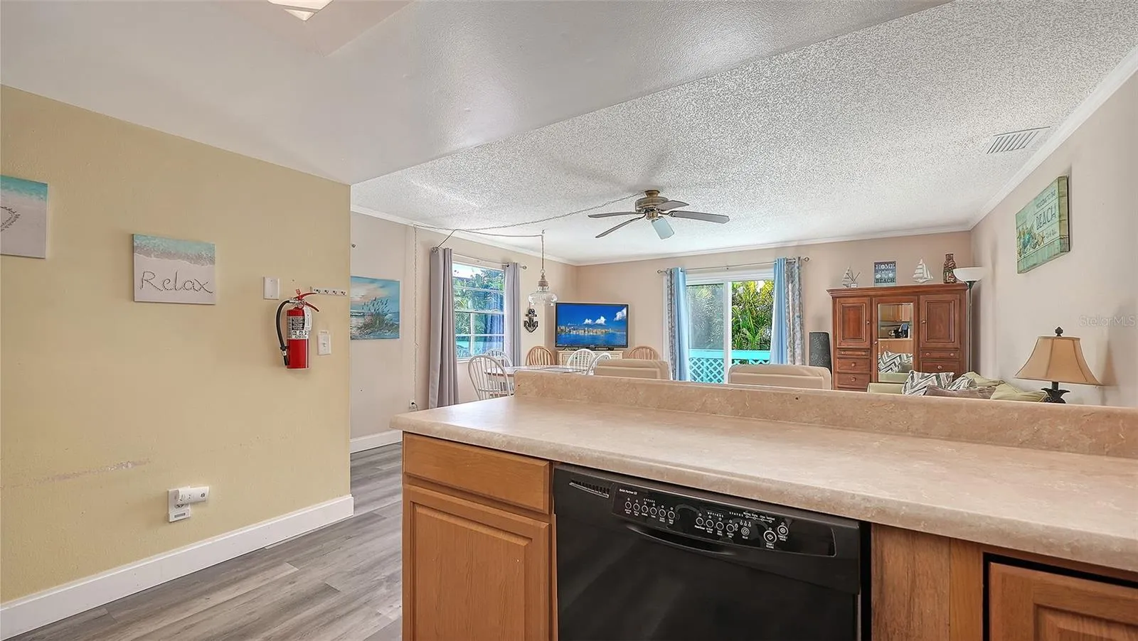 Unit B, Kitchen.