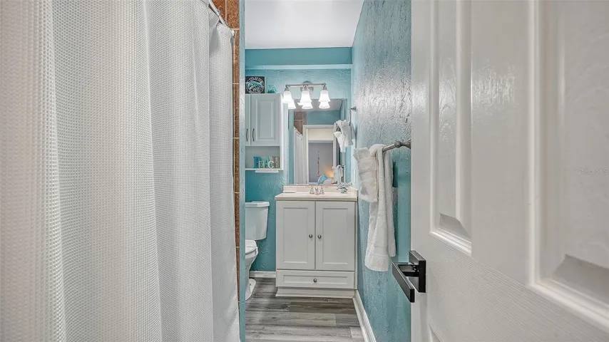 Unit A, Primary Bathroom.