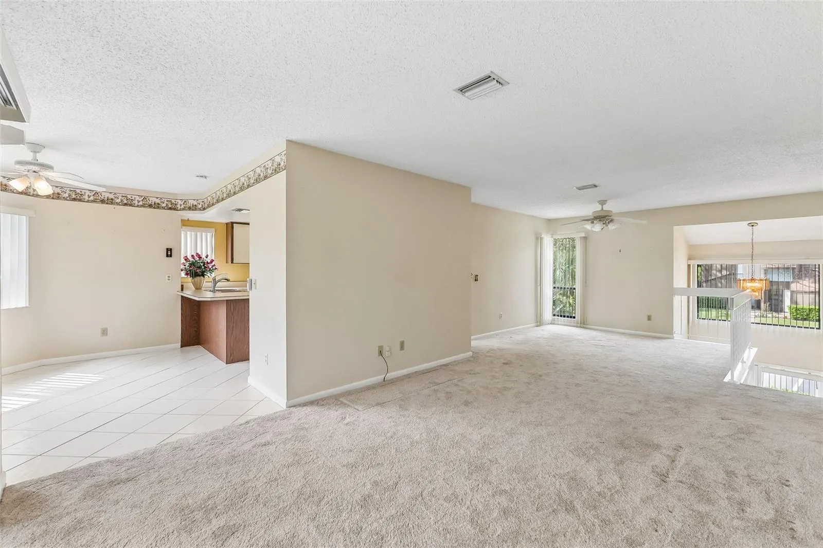 Living Room/Kitchen View