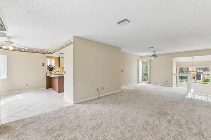 Living Room/Kitchen View