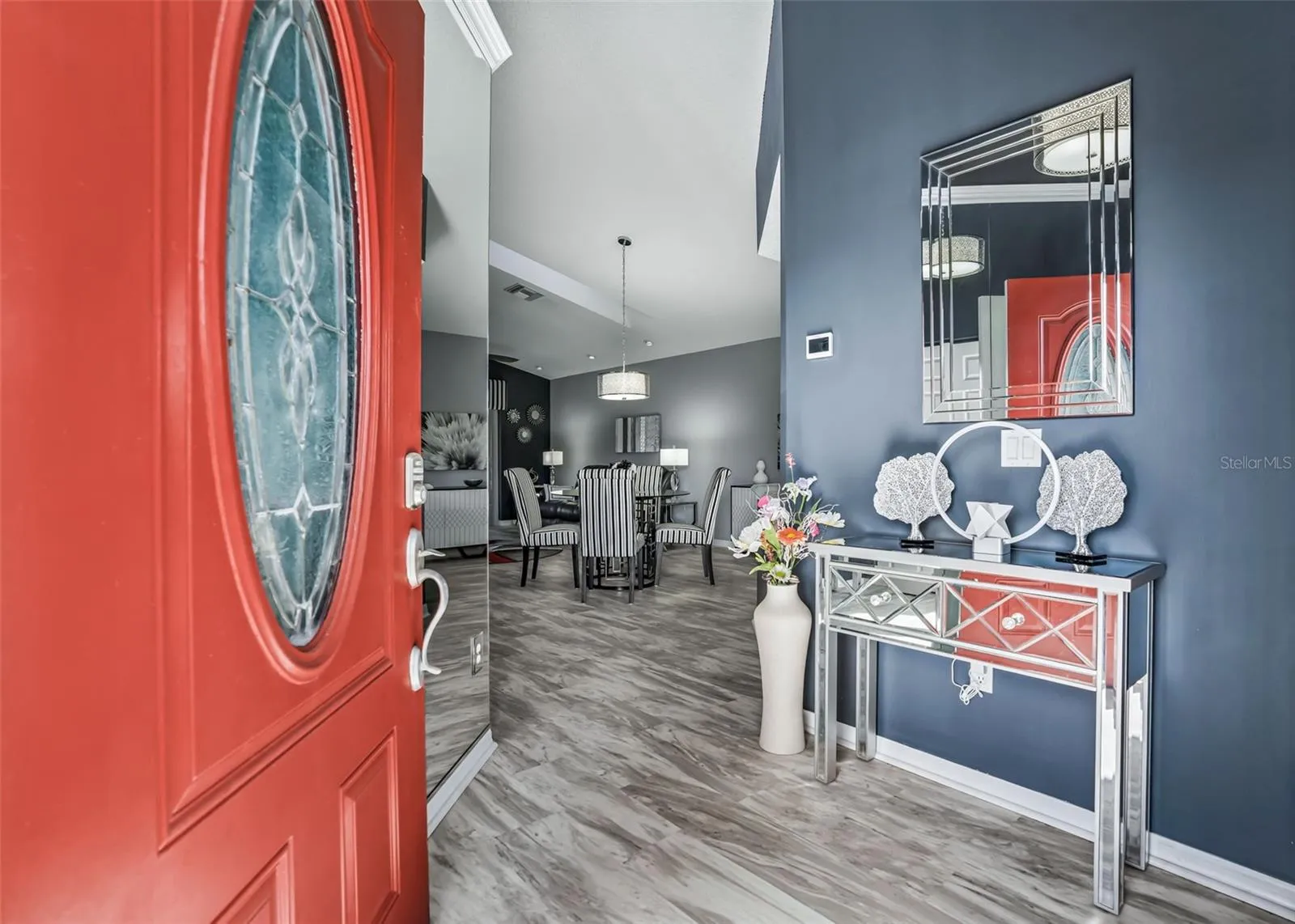 Foyer with closet