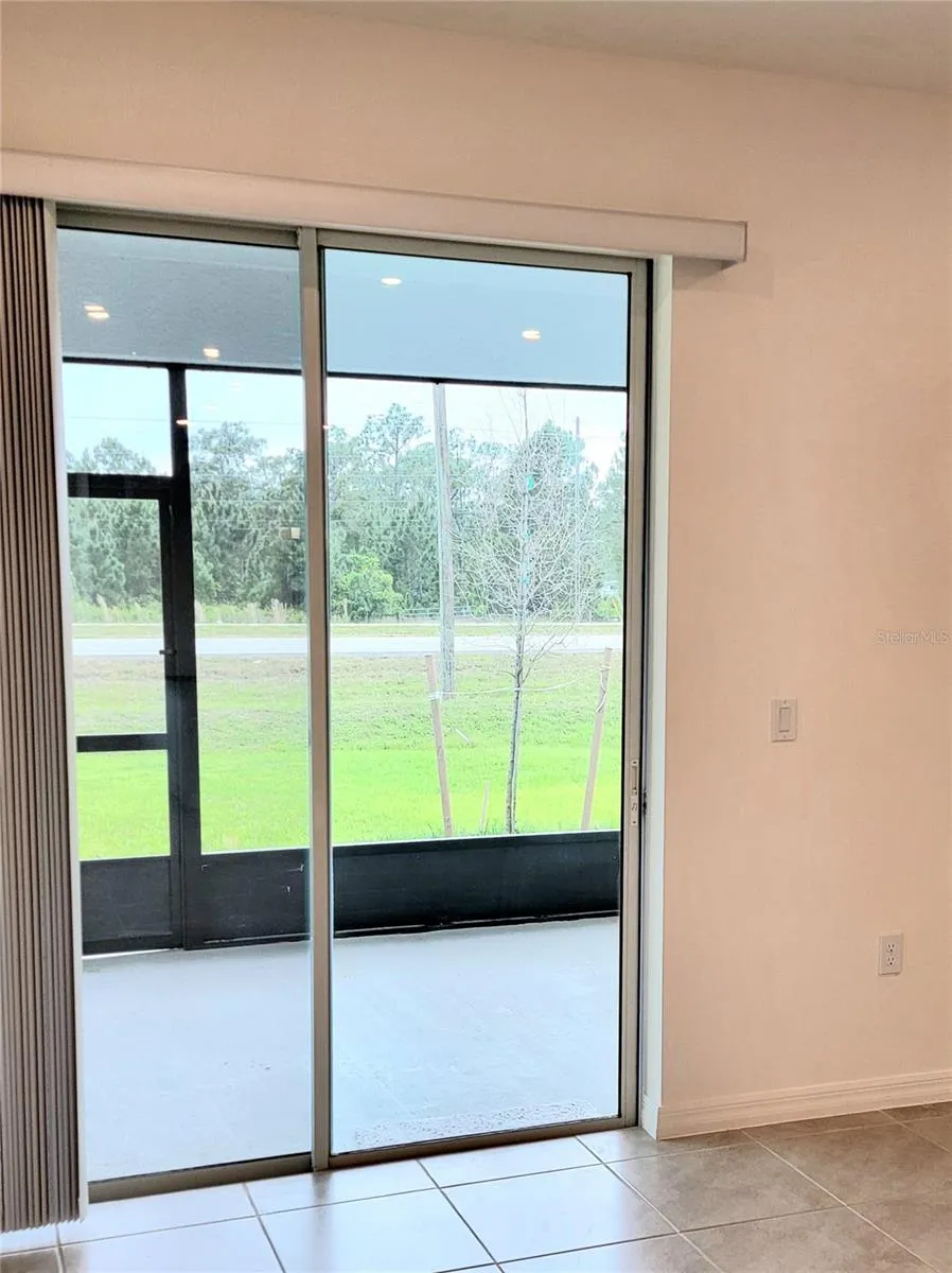 Patio/Slider Entryway