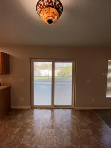 Dining Area with Patio Doors