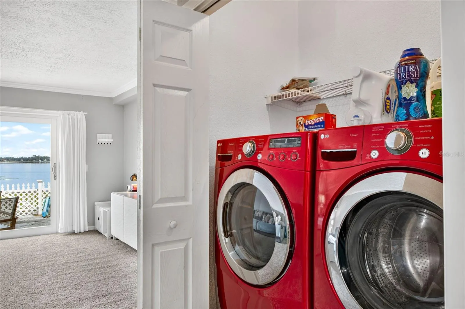 Laundry closet