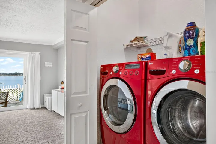 Laundry closet