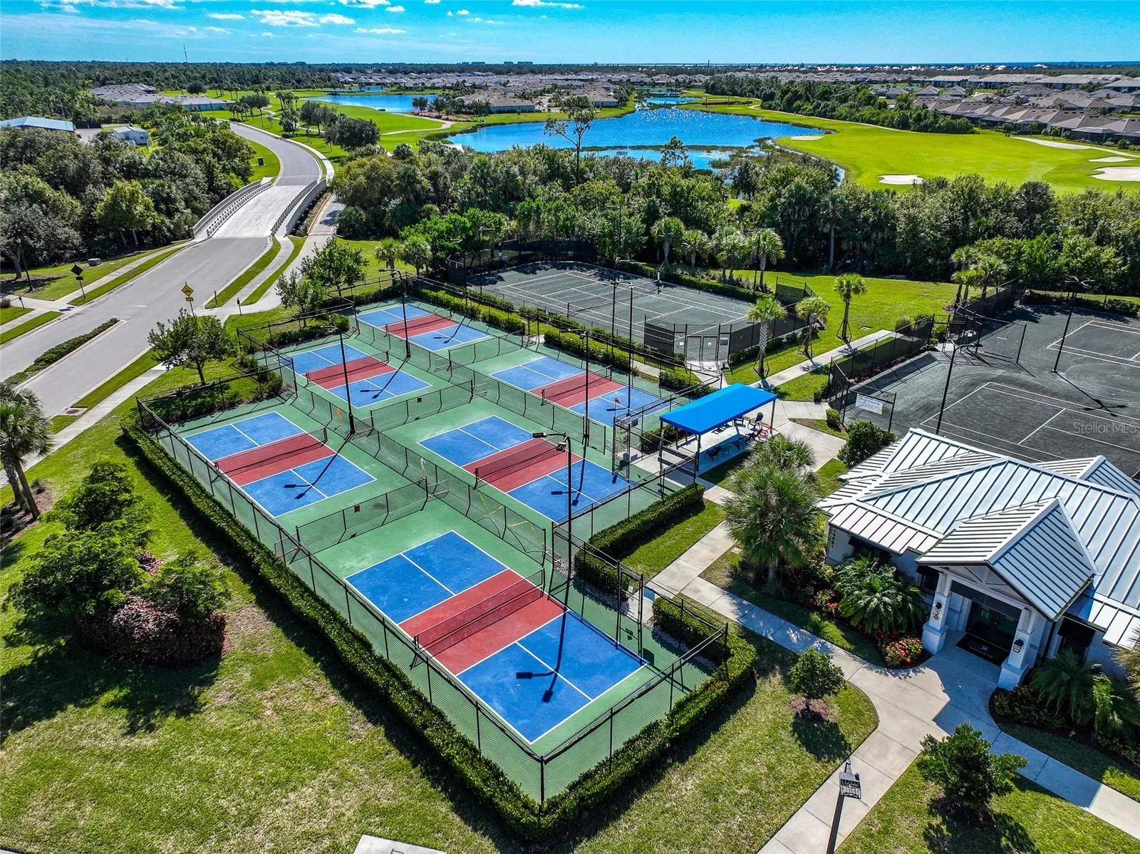 Tennis and Pickle ball courts