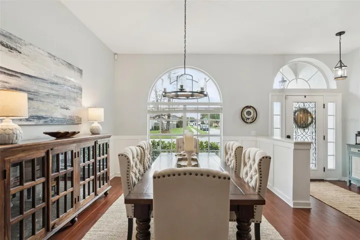 Entry and Dining Room