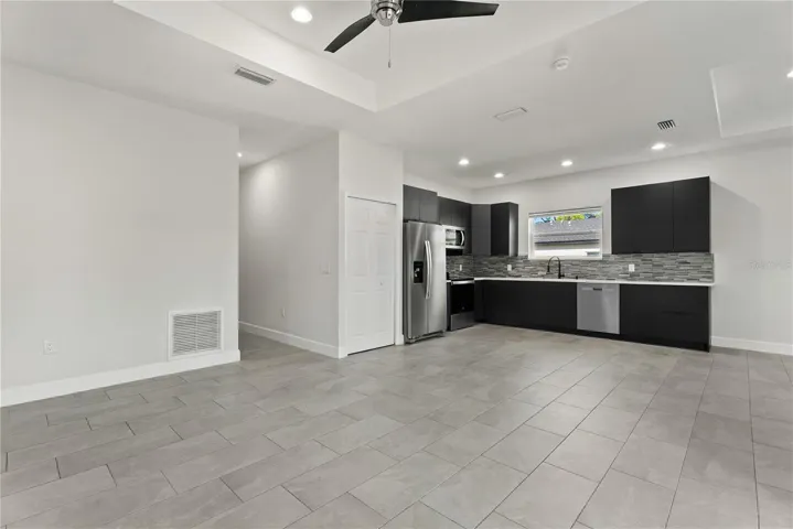 Living Room &amp; Kitchen