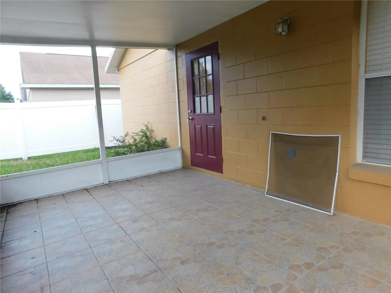 Screen Enclosed Lanai