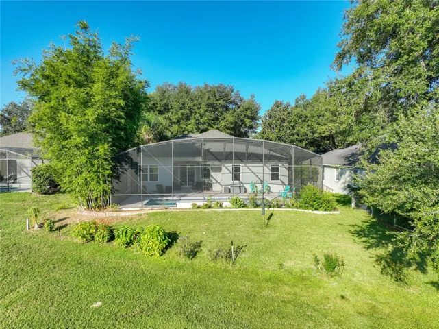 Plenty of extra back yard!