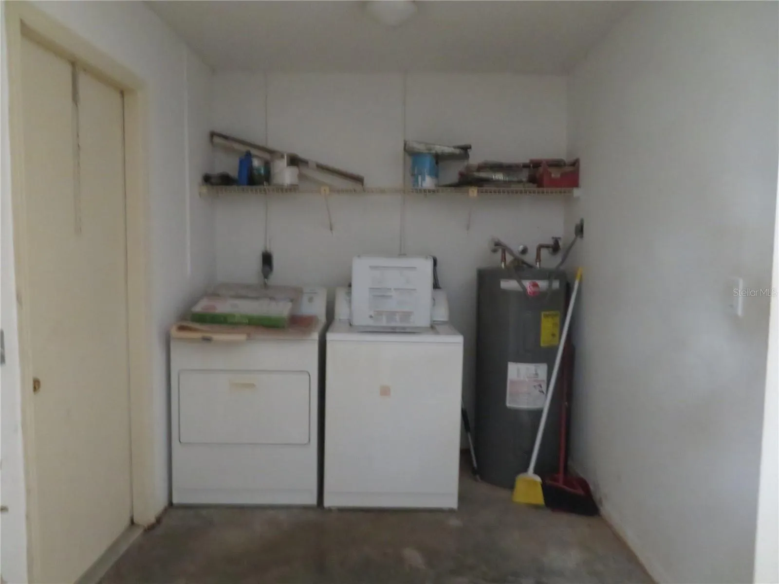 Laundry in Garage