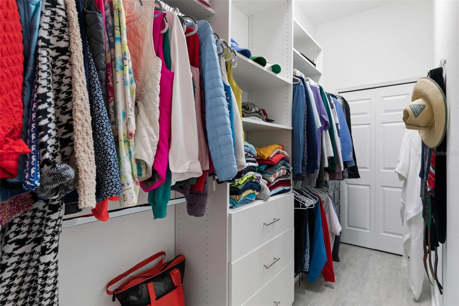 His & Hers Walk in Closets