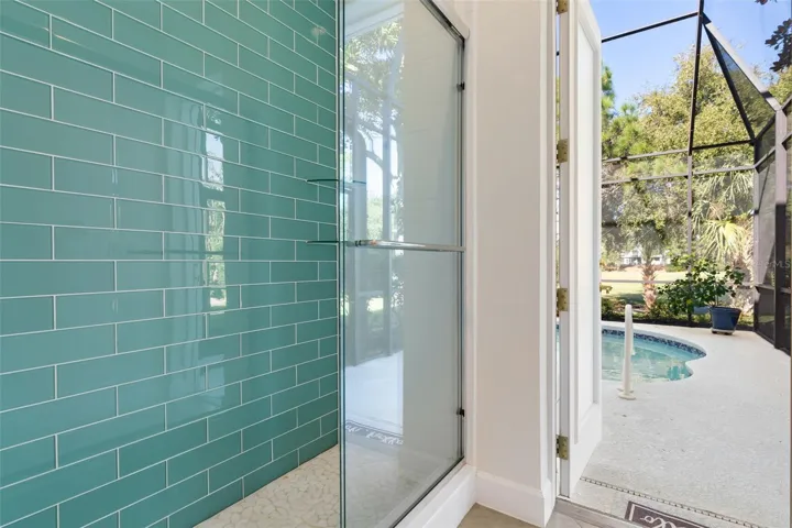 Updated Pool Bath