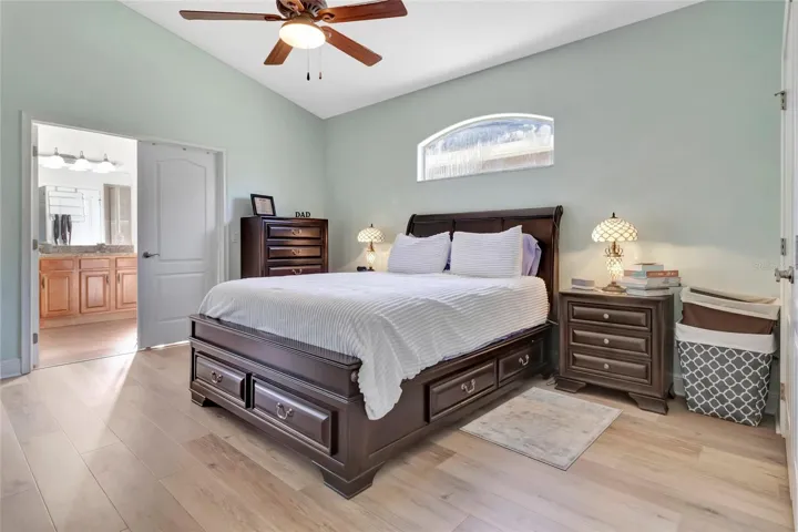 High ceilings and ceiling fans