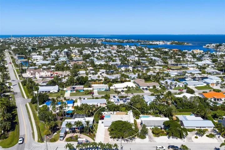 Aerial views to the north