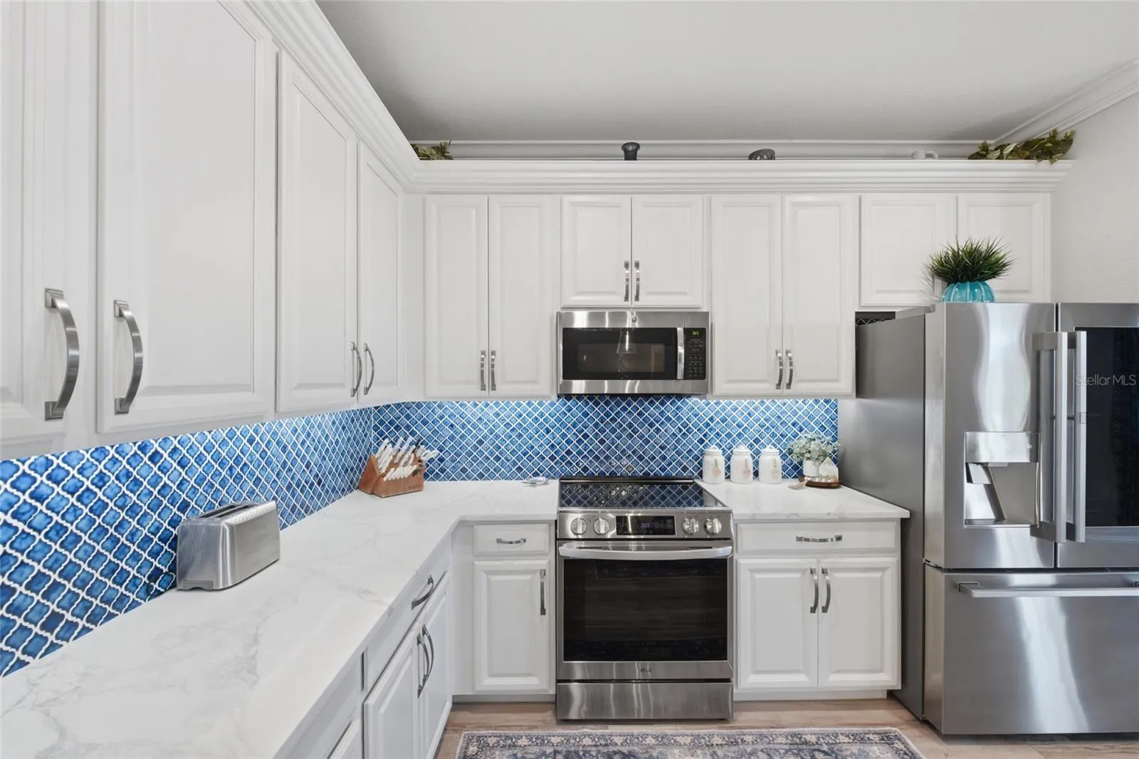 Kitchen with Stainless Steel Appliances