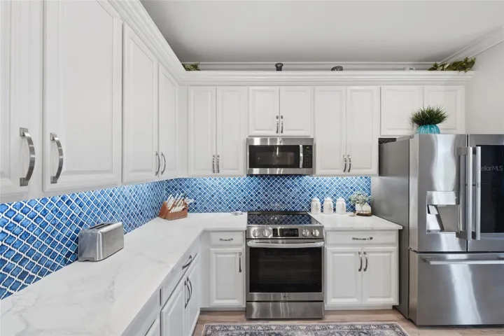 Kitchen with Stainless Steel Appliances
