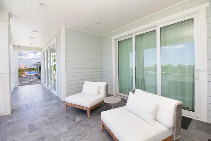 Outdoor Sitting Area Off of Primary, Second & Third Bedrooms
