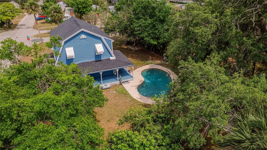 Aerial View of Back