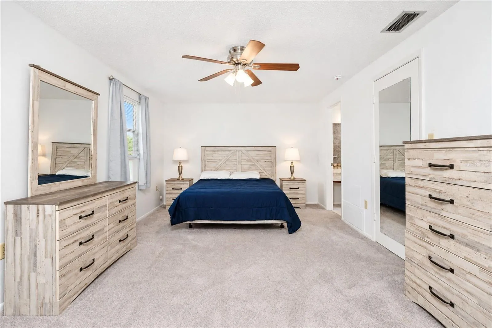 Primary bedroom suite