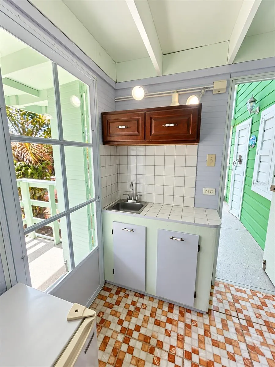 2nd Floor - Bedroom A small kitchen with balcony