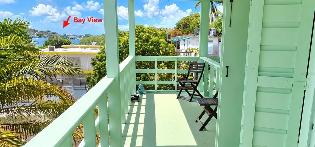 Long Balcony with partial Bay View
