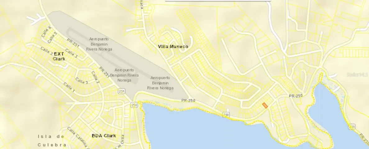 Map of location of property