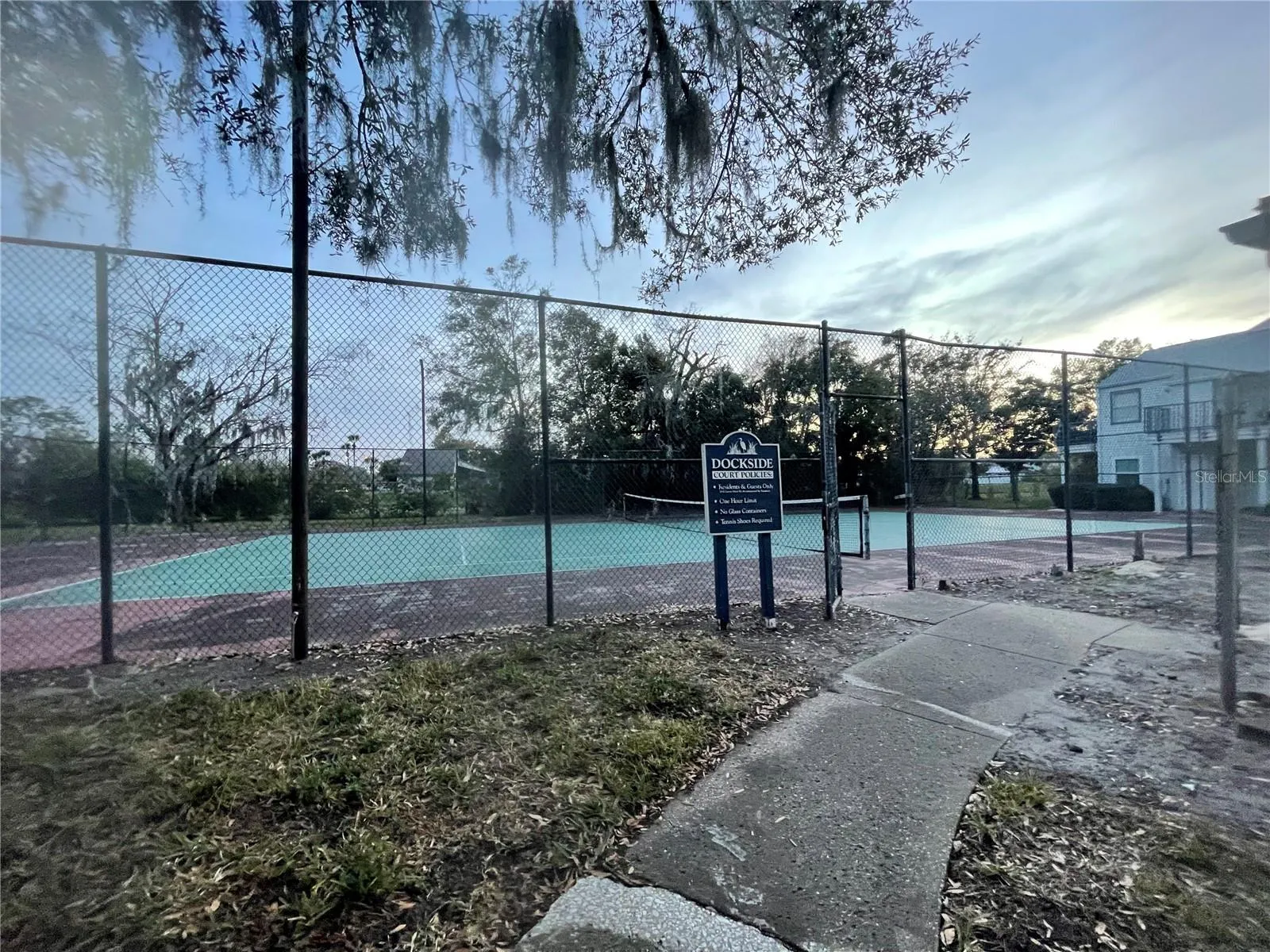 Tennis courts