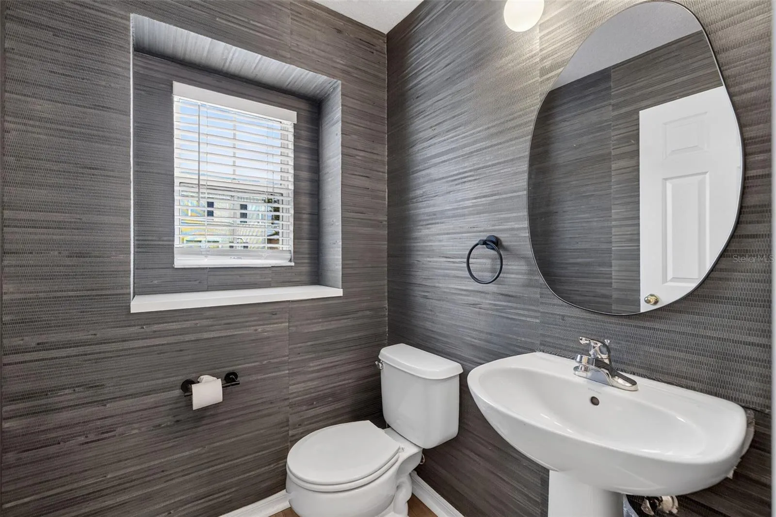 Main level half bath