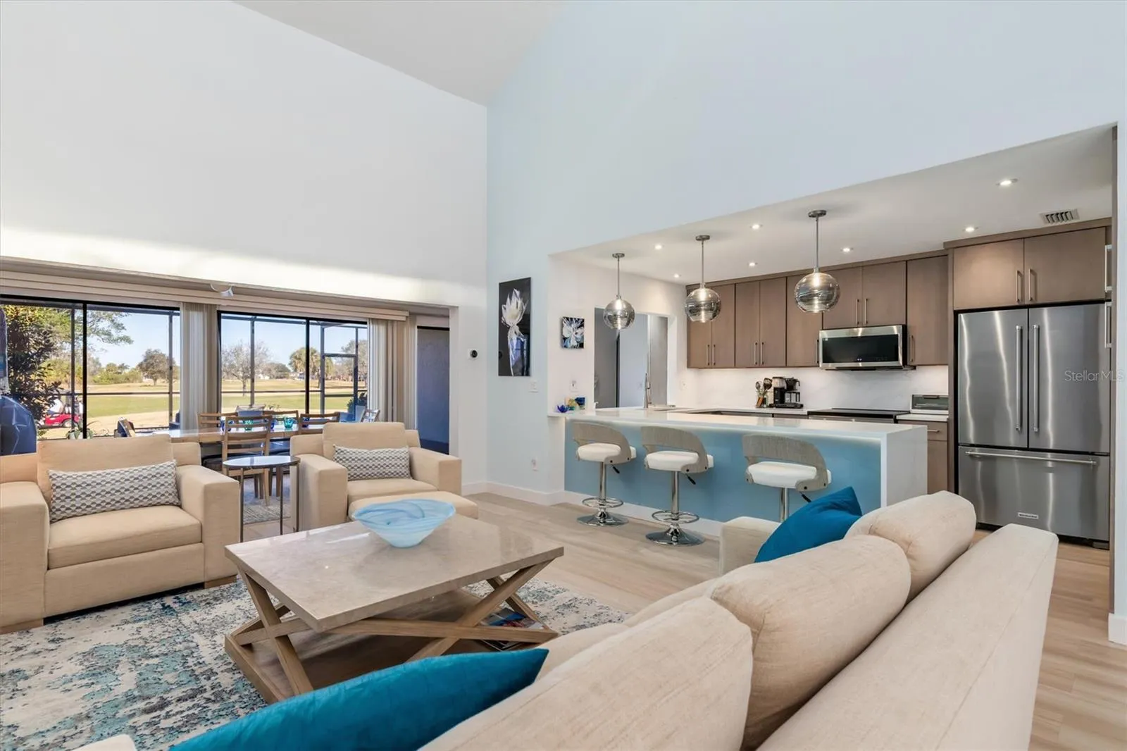 Same area furnished