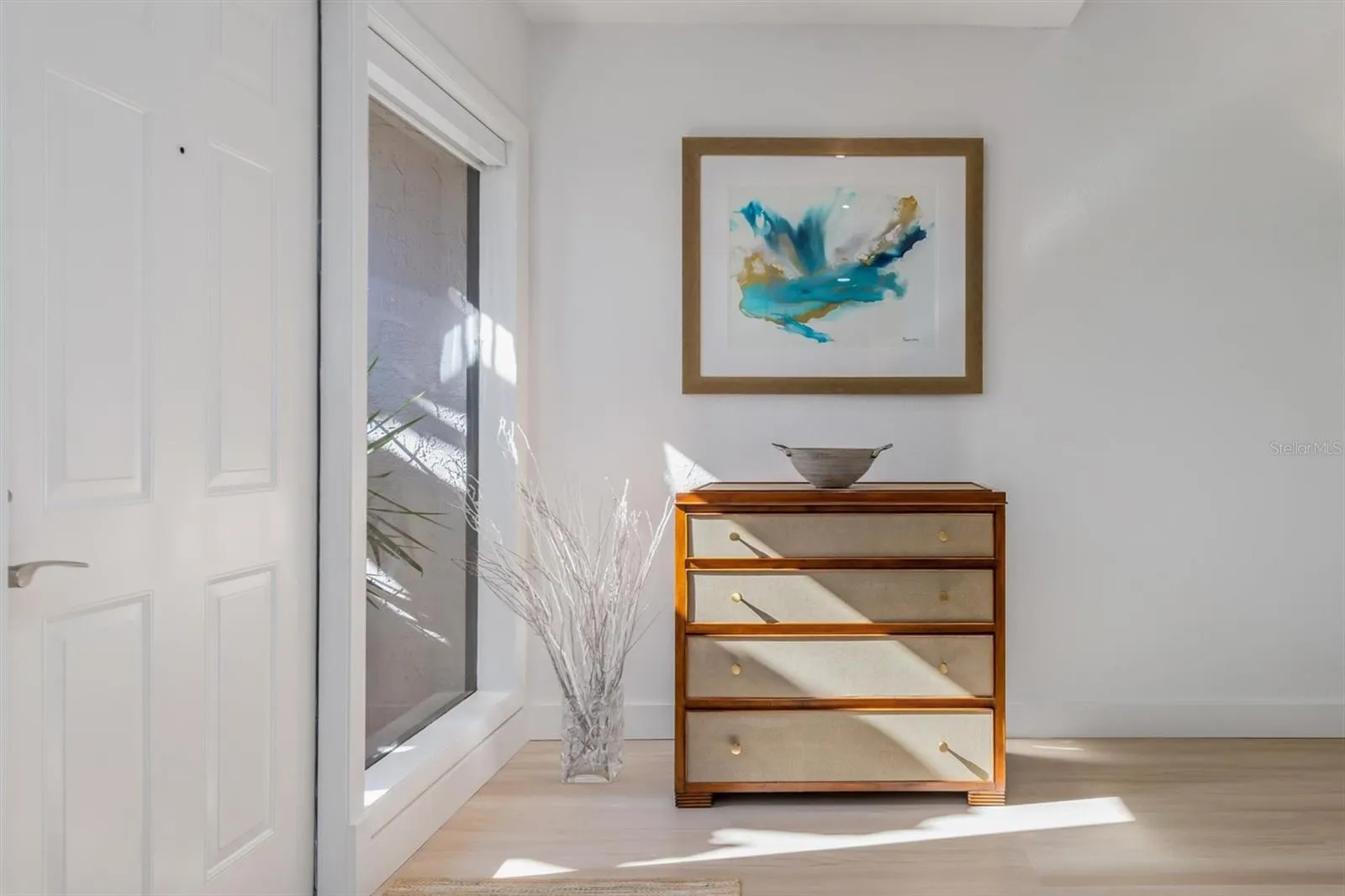 Front door and foyer