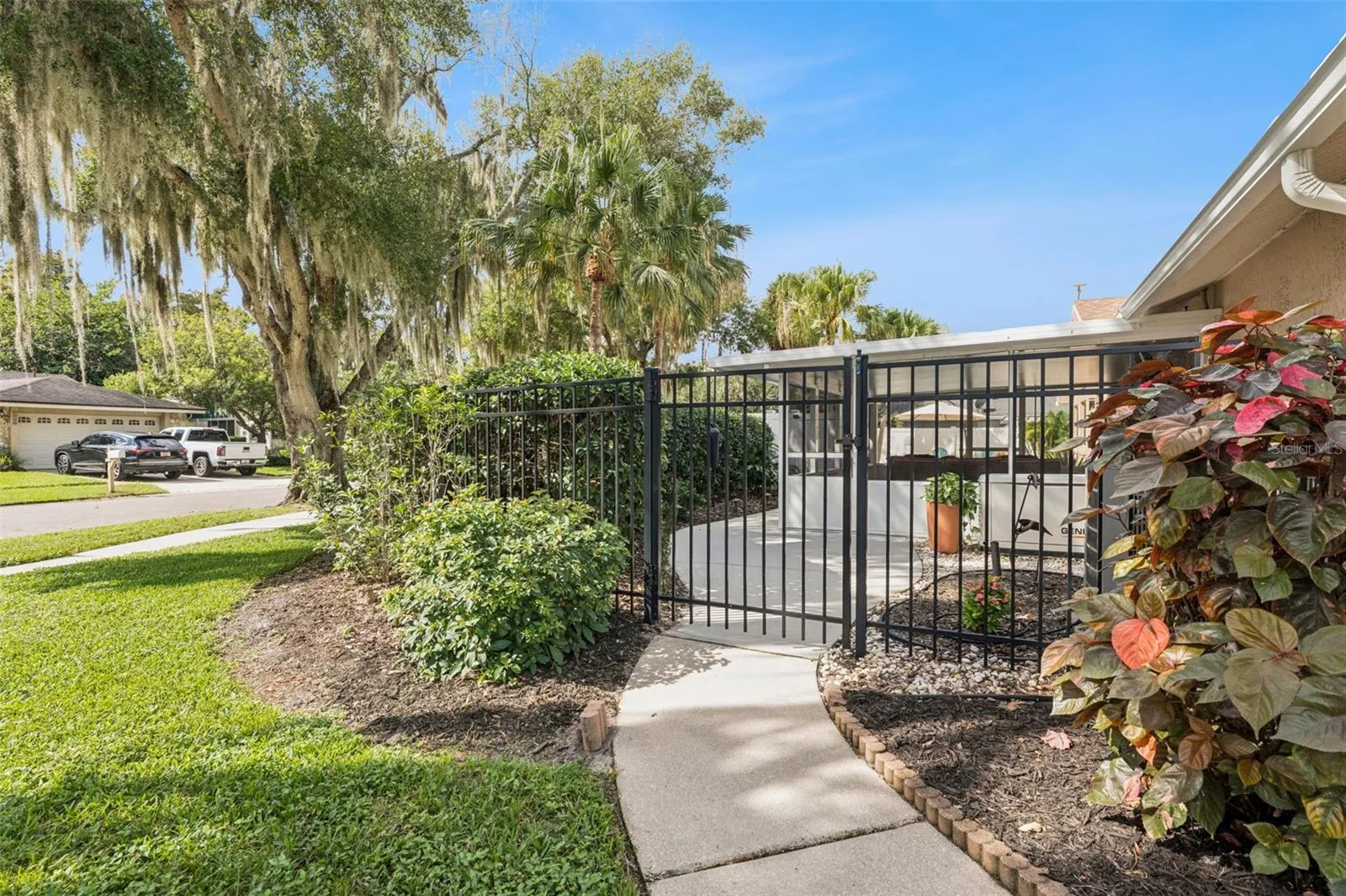 Walkway & Gate to Backyard