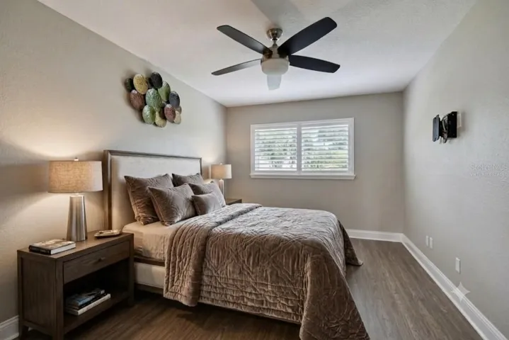 Virtually Staged Primary Bedroom. Furniture not included