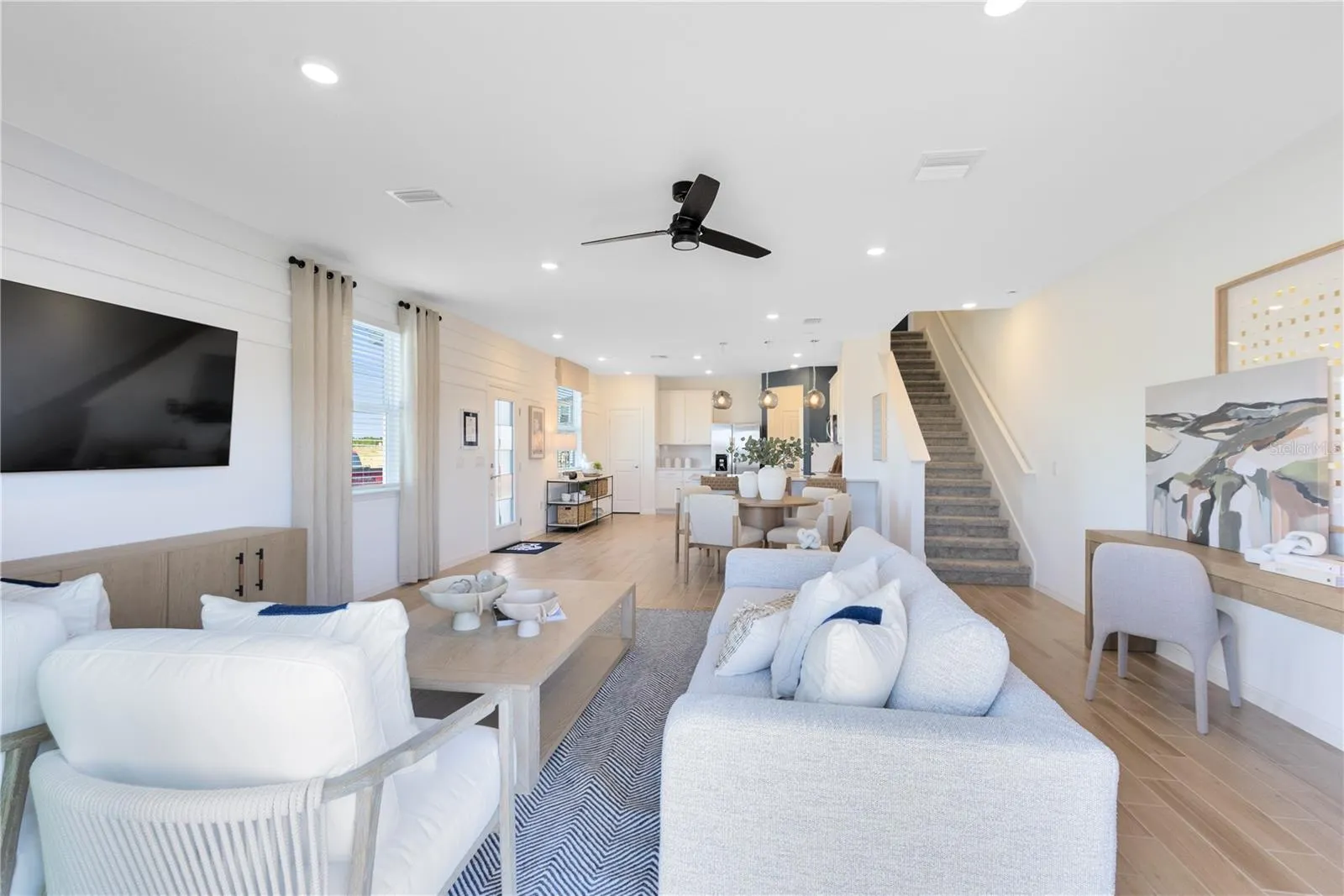Model Home Design Only. Pictures and furnishings are for illustrative purposes only. Elevations, colors and options may vary. Furniture is for model home staging only.
