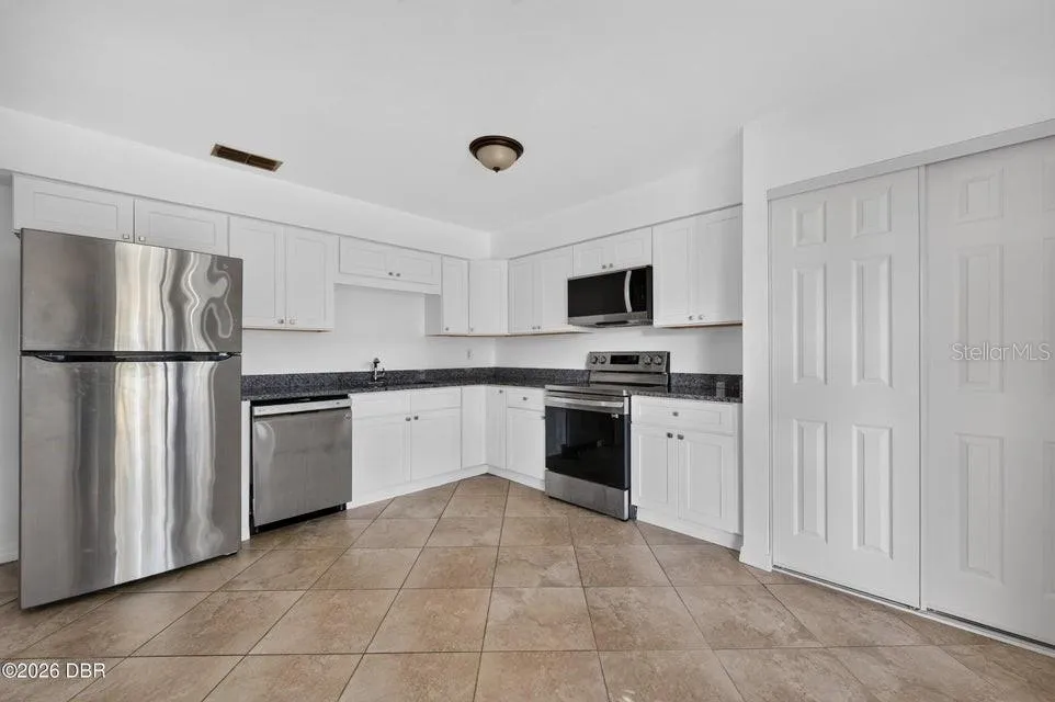 Kitchen with Stainless Appliances