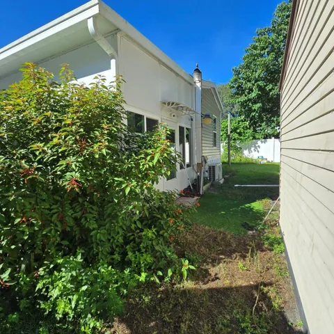 Back view of home